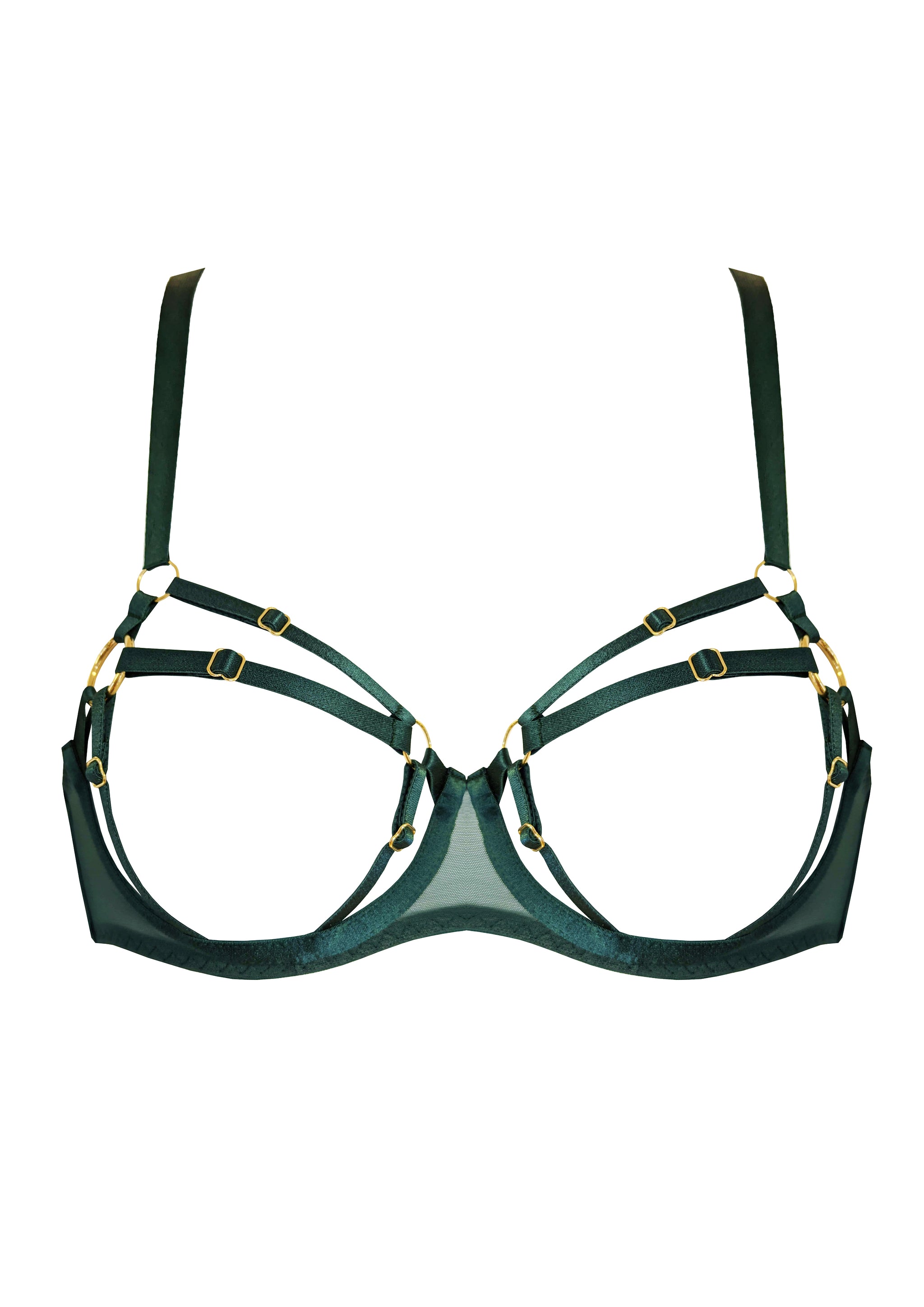 Bordelle Ula Ouvert Wire Bra Eden freeshipping - TrousseauOfDallas