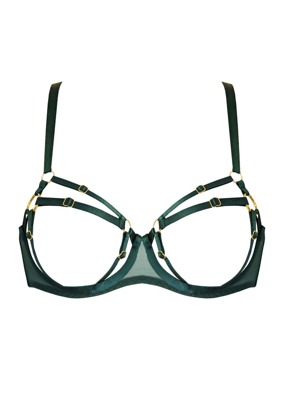 Bordelle Ula Ouvert Wire Bra Eden freeshipping - TrousseauOfDallas