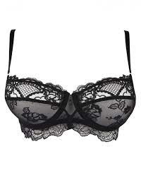 LISE Charmel Sublime En Dentelle Demi Bra freeshipping - TrousseauOfDallas